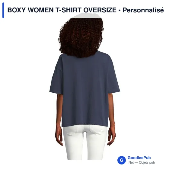 BOXY WOMEN T-SHIRT OVERSIZE - Image 5