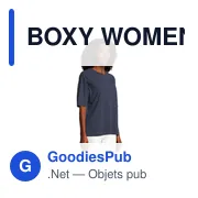 BOXY WOMEN T-SHIRT OVERSIZE - Miniature 6