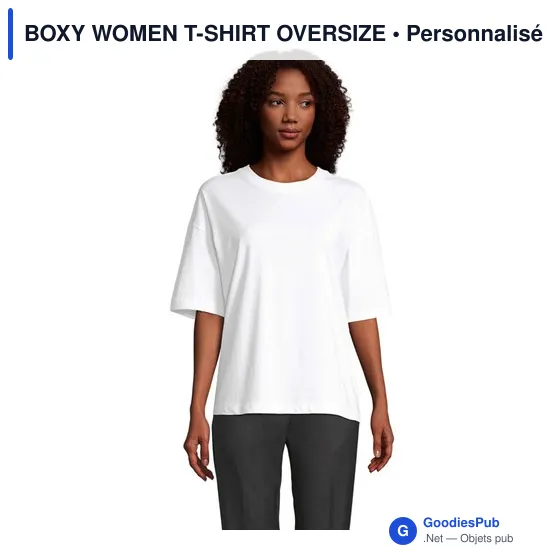 BOXY WOMEN T-SHIRT OVERSIZE - Image 7