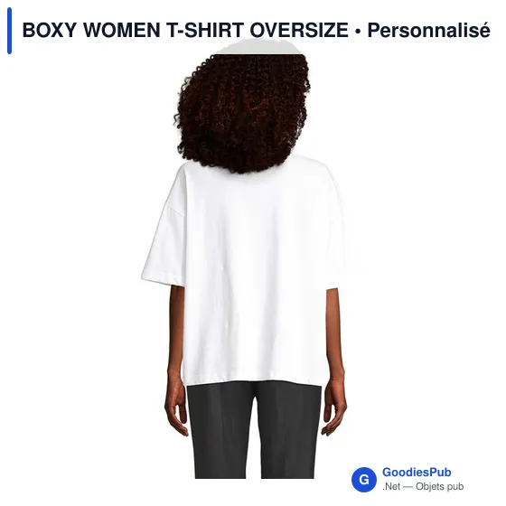 BOXY WOMEN T-SHIRT OVERSIZE - Image 8