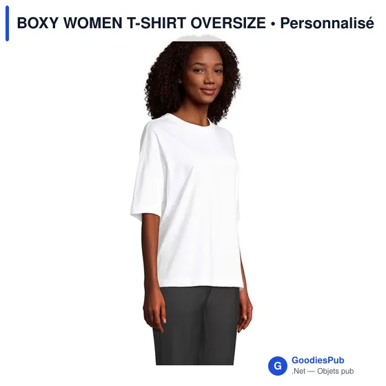 BOXY WOMEN T-SHIRT OVERSIZE - Image 9