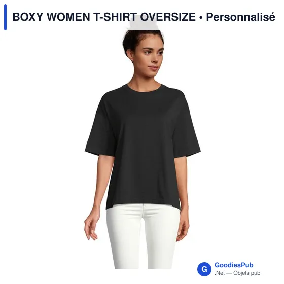 BOXY WOMEN T-SHIRT OVERSIZE - Image 10