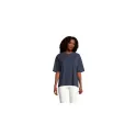 Variante french navy - BOXY WOMEN T-SHIRT OVERSIZE