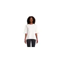 Variante écru - BOXY WOMEN T-SHIRT OVERSIZE