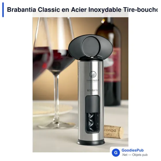 Tire-bouchon personnalisable Brabantia Classic avec logo - Image 4