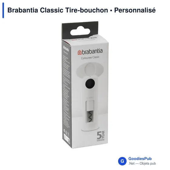 Tire-bouchon personnalisable Brabantia Classic avec logo - Image 3