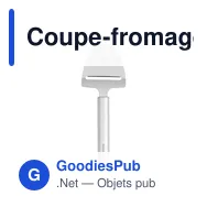 Coupe-fromage personnalisable Brabantia avec logo - Miniature 1