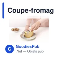 Coupe-fromage personnalisable Brabantia avec logo - Miniature 2