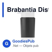 Distributeur de savon personnalisable Brabantia avec logo - Miniature 2