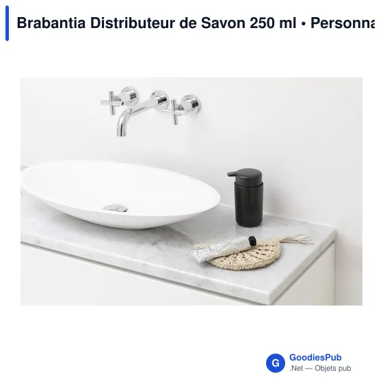Distributeur de savon personnalisable Brabantia avec logo - Image 7