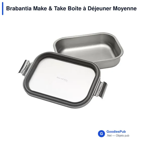 Boîte à déjeuner personnalisable Brabantia Make & Take avec logo - Image 2