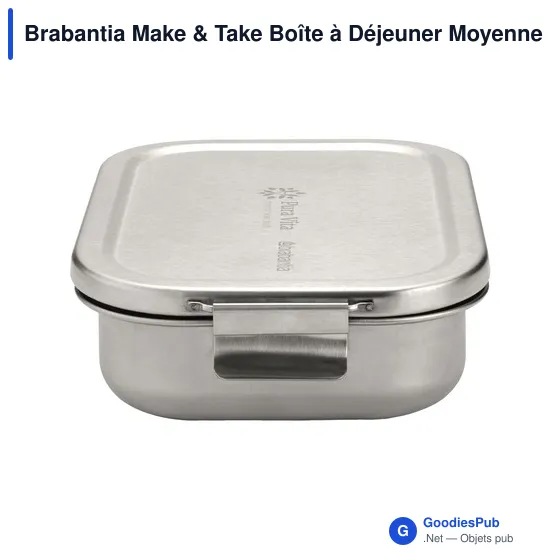 Boîte à déjeuner personnalisable Brabantia Make & Take avec logo - Image 4