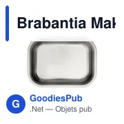 Boîte à déjeuner personnalisable Brabantia Make & Take avec logo - Miniature 6