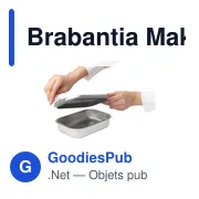 Boîte à déjeuner personnalisable Brabantia Make & Take avec logo - Miniature 7