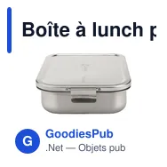 Boîte à lunch personnalisable Brabantia Make & Take 2 L avec logo - Miniature 4