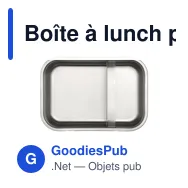 Boîte à lunch personnalisable Brabantia Make & Take 2 L avec logo - Miniature 5