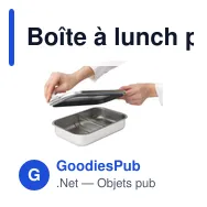 Boîte à lunch personnalisable Brabantia Make & Take 2 L avec logo - Miniature 7