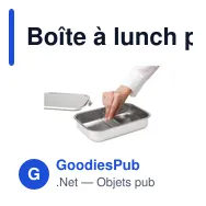 Boîte à lunch personnalisable Brabantia Make & Take 2 L avec logo - Miniature 8