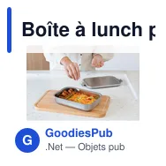 Boîte à lunch personnalisable Brabantia Make & Take 2 L avec logo - Miniature 10