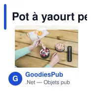 Pot à yaourt personnalisable Brabantia Make & Take avec logo - Miniature 12