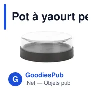 Pot à yaourt personnalisable Brabantia Make & Take avec logo - Miniature 9
