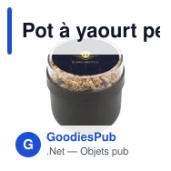 Pot à yaourt personnalisable Brabantia Make & Take avec logo - Miniature 10
