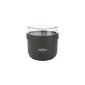 Variante gris foncé - Pot à yaourt personnalisable Brabantia Make & Take avec logo