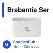 Organiseur de salle de bains personnalisable avec logo - Brabantia - Miniature 1
