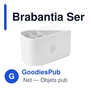 Organiseur de salle de bains personnalisable avec logo - Brabantia - Miniature 2