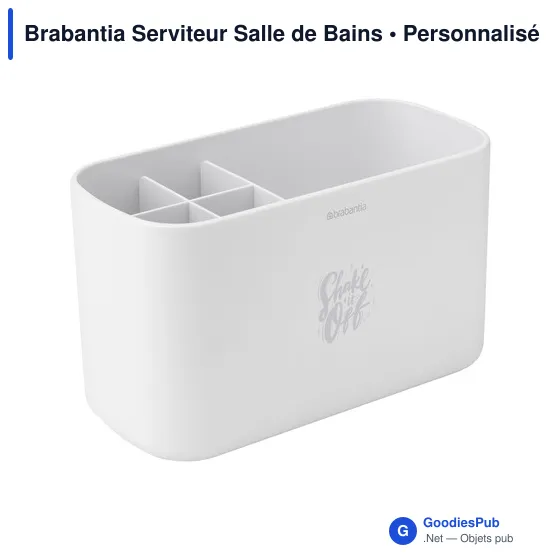 Organiseur de salle de bains personnalisable avec logo - Brabantia - Image 2