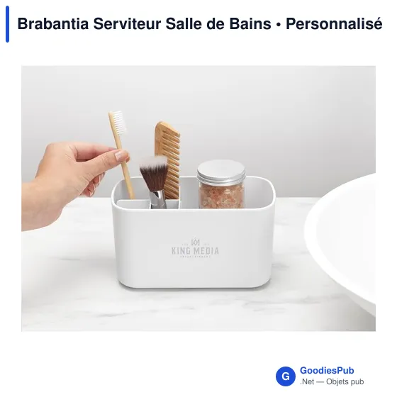 Organiseur de salle de bains personnalisable avec logo - Brabantia - Image 6