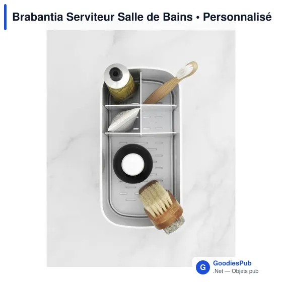 Organiseur de salle de bains personnalisable avec logo - Brabantia - Image 8