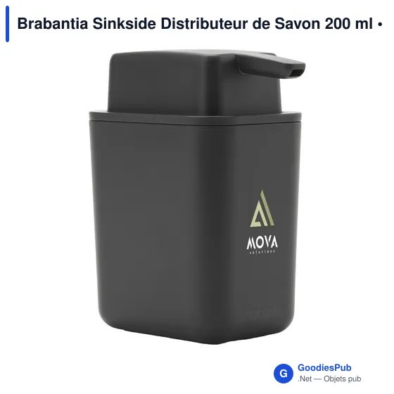 Distributeur de savon personnalisable Brabantia pour logo - Image 2