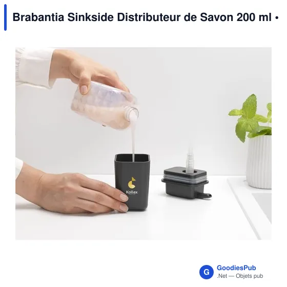 Distributeur de savon personnalisable Brabantia pour logo - Image 6