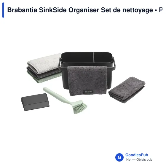 Set de nettoyage personnalisable Brabantia SinkSide avec logo - Image 2