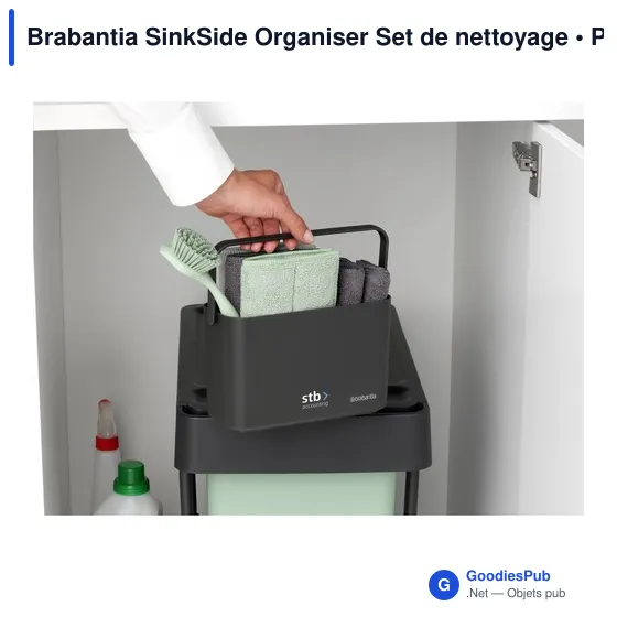 Set de nettoyage personnalisable Brabantia SinkSide avec logo - Image 11