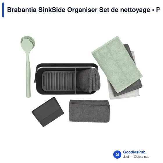Set de nettoyage personnalisable Brabantia SinkSide avec logo - Image 3