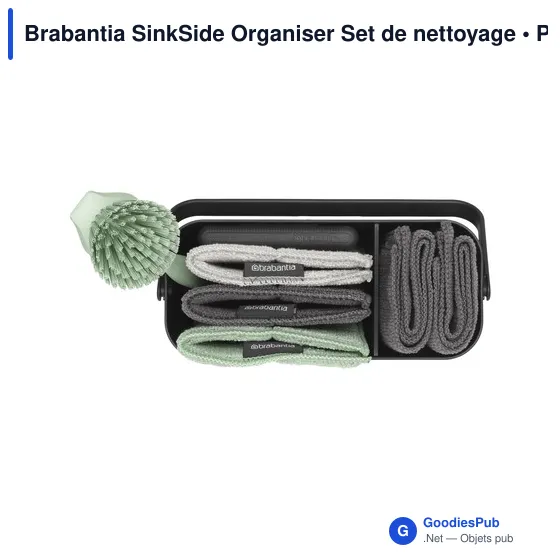 Set de nettoyage personnalisable Brabantia SinkSide avec logo - Image 4