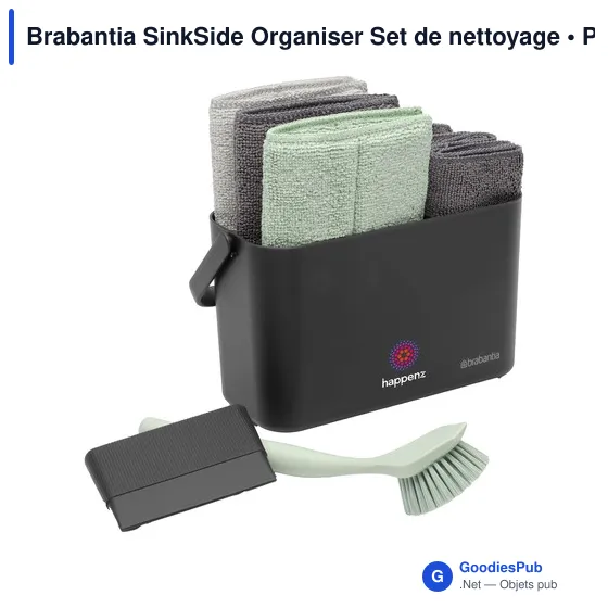 Set de nettoyage personnalisable Brabantia SinkSide avec logo - Image 5