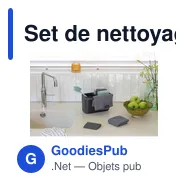 Set de nettoyage personnalisable Brabantia SinkSide avec logo - Miniature 7