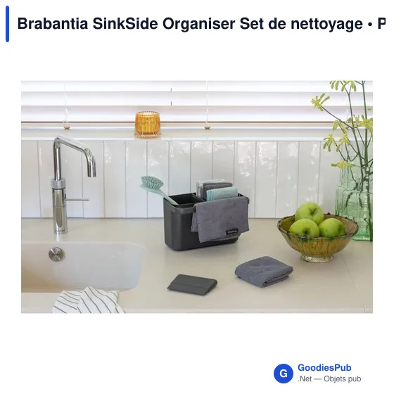 Set de nettoyage personnalisable Brabantia SinkSide avec logo - Image 7