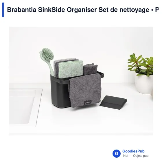 Set de nettoyage personnalisable Brabantia SinkSide avec logo - Image 8