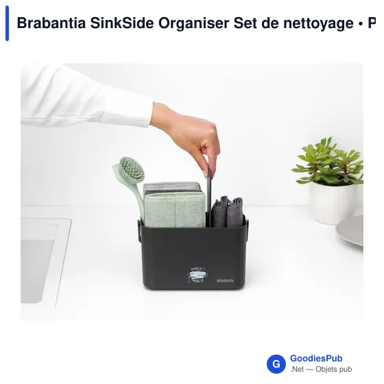 Set de nettoyage personnalisable Brabantia SinkSide avec logo - Image 9