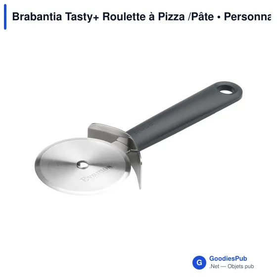 Ustensile de cuisine personnalisable : Roulette à Pizza Brabantia Tasty+avec logo - Image 2