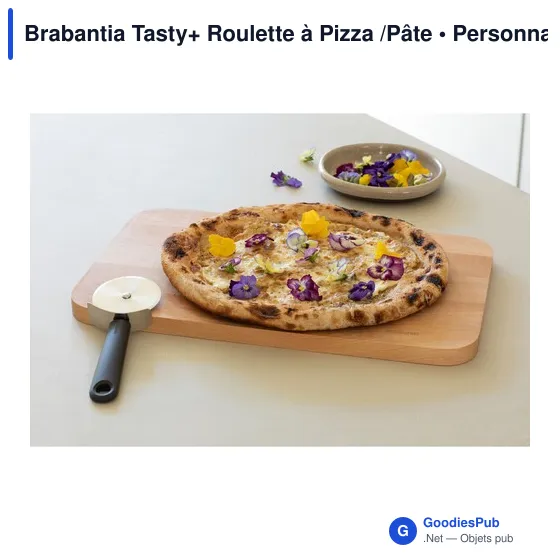 Ustensile de cuisine personnalisable : Roulette à Pizza Brabantia Tasty+avec logo - Image 4