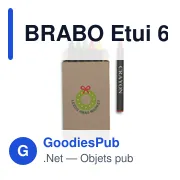 BRABO Etui 6 crayons cire - Miniature 3