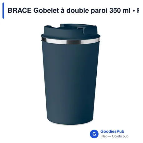 BRACE Gobelet à double paroi 350 ml