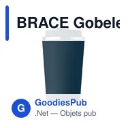 BRACE Gobelet à double paroi 350 ml - Miniature 2
