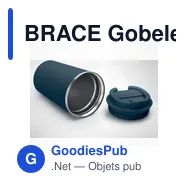 BRACE Gobelet à double paroi 350 ml - Miniature 5