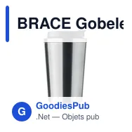 BRACE Gobelet à double paroi 350 ml - Miniature 9